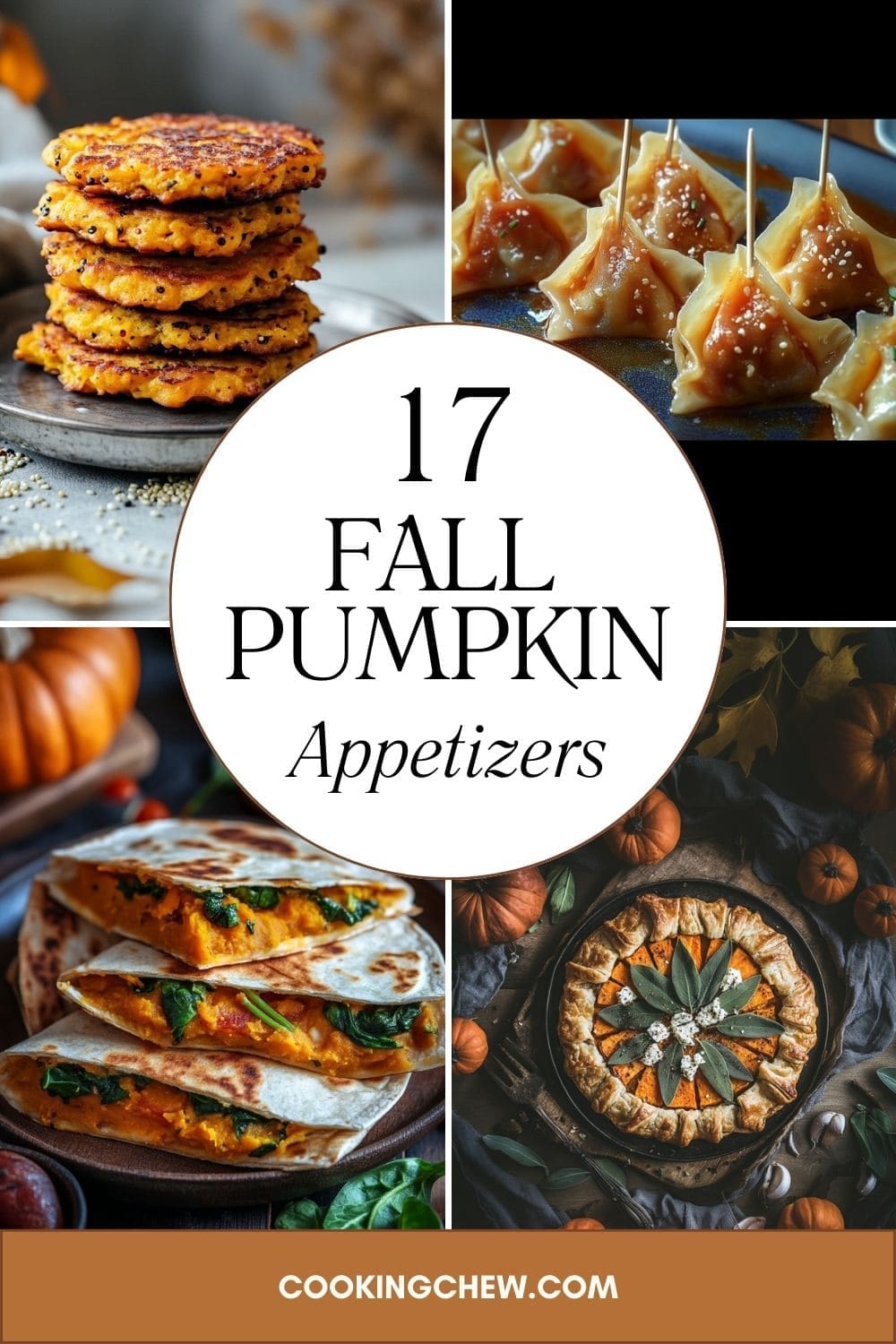 Savory fall pumpkin appetizers perfect for Thanksgiving and fall parties