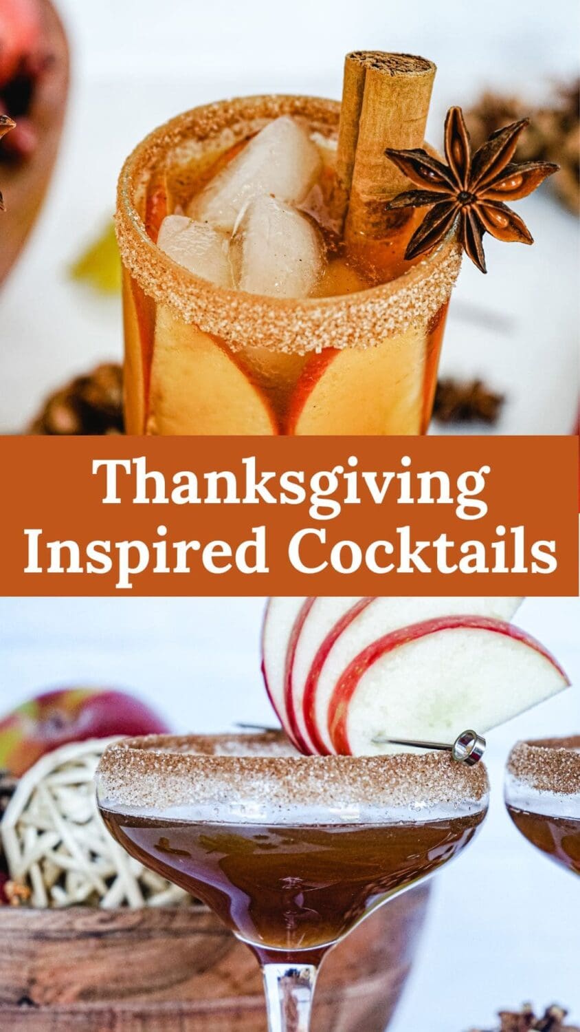 Thanksgiving inspired cocktails &ndash; martinis, margaritas, and more