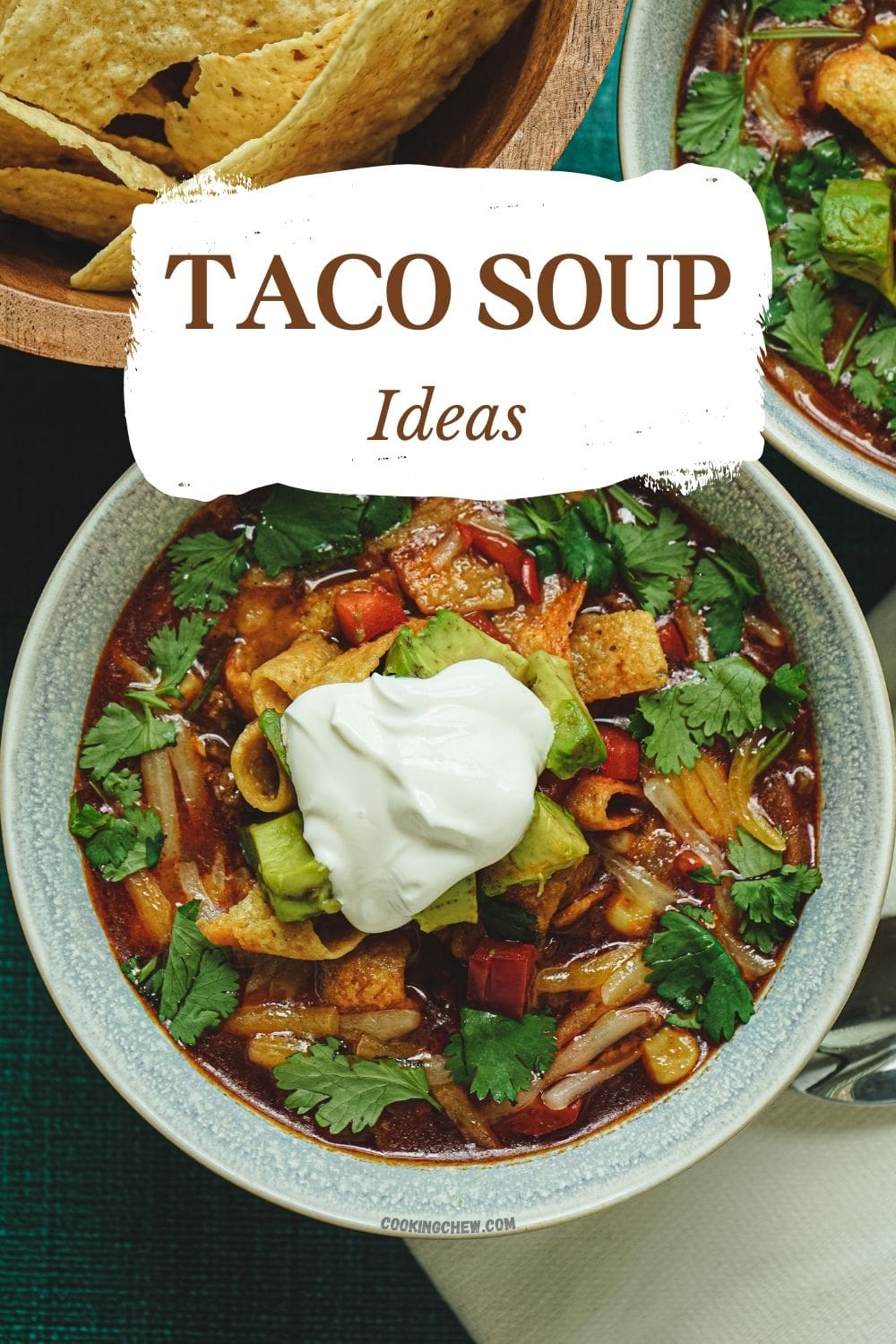 A delicious and easy-to-make taco soup recipe.