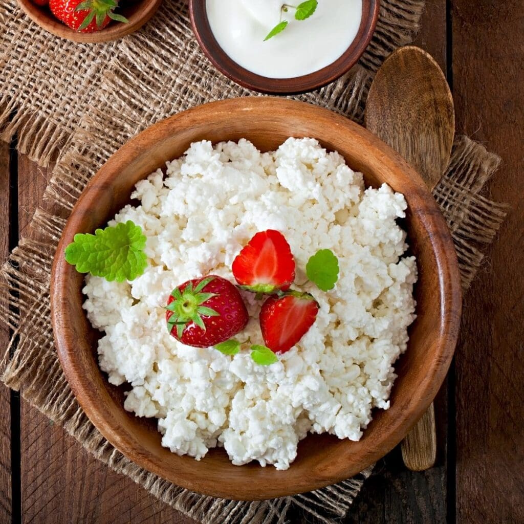 Dry Curd Cottage Cheese Substitutes + Ratios