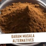 A heaping bowl of garam masala powder.