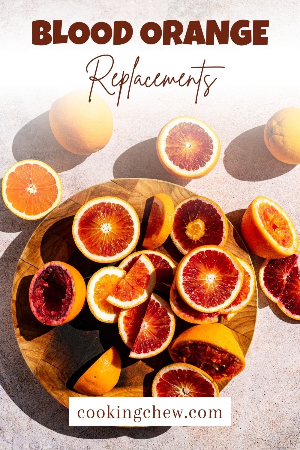 Close-up view of a halved blood orange, revealing its juicy interior and intricate flesh.