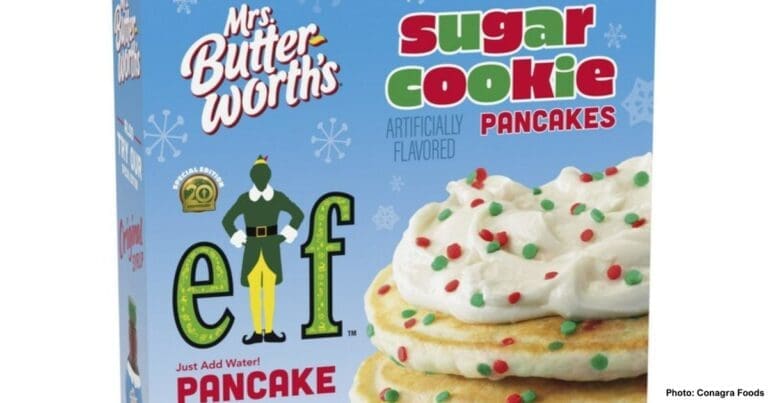 Mrs. Butterworth’s Releases Limited Edition ‘Elf’-Inspired Pancake Kits and Syrup For 2023