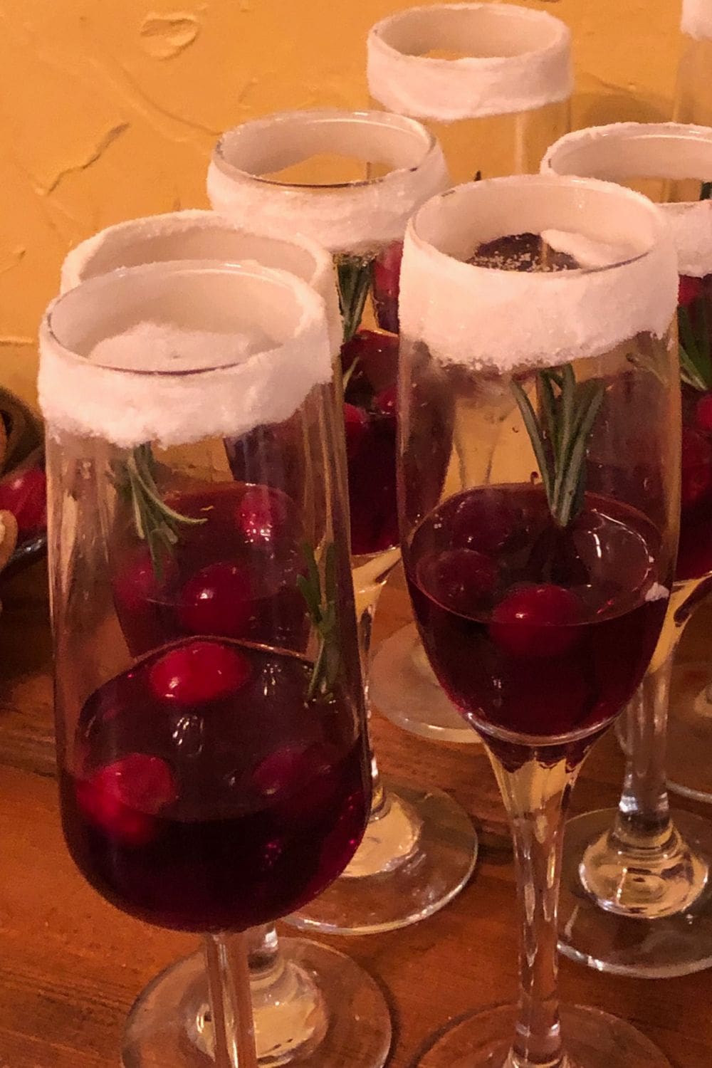 A selection of experimental cocktail garnishes, including edible glitter, toasted marshmallows, and sea salt. 
