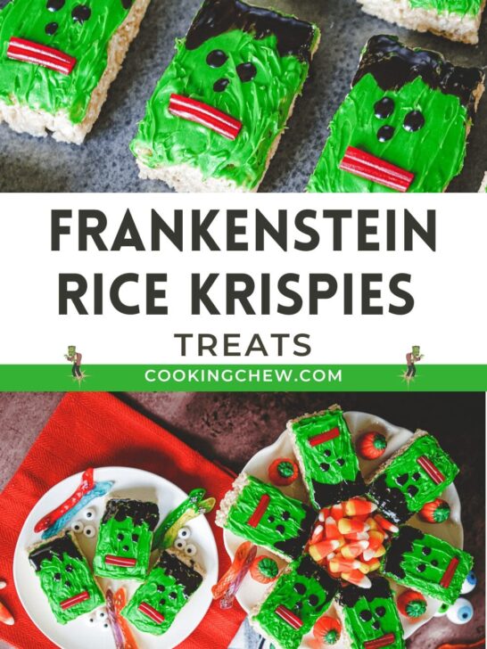 Easy and Fun Frankenstein Rice Krispies Treats