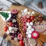 Festive Christmas Tree Charcuterie Board for Holiday Gatherings
