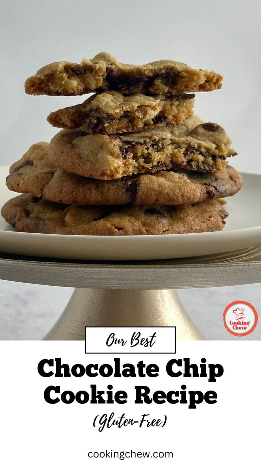 Gooey gluten free chocolate chip cookies &ndash; soft & chewy recipe
