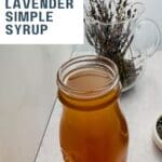 Lavender Syrup Recipe for Coffee and Tea