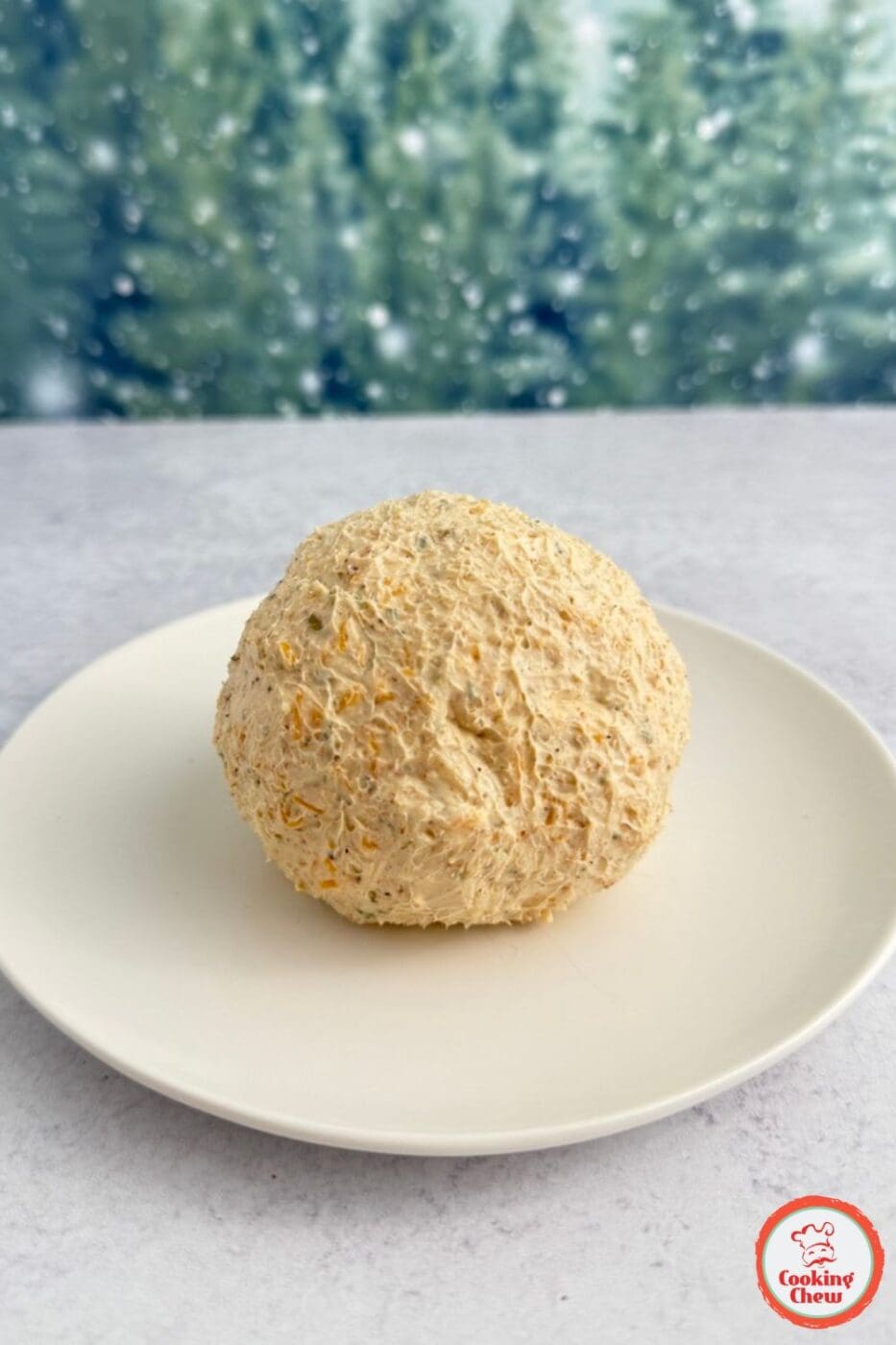 Make-Ahead Rudolph Cheese Ball for Holiday Parties
