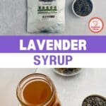 Homemade Lavender Syrup Recipe for Drinks