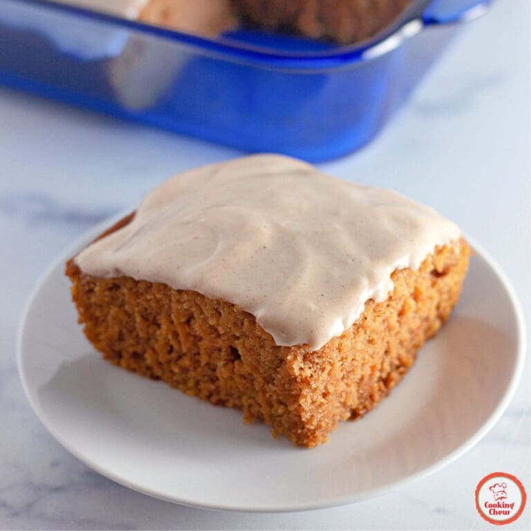 Pumpkin crazy cake, egg-free and dairy-free, perfect for autumn treats.
