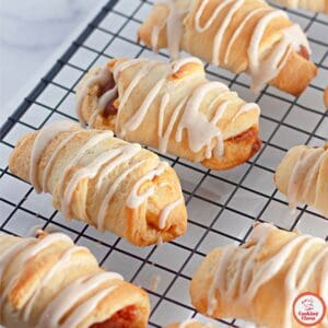 Flaky pumpkin crescent rolls, a perfect treat for fall gatherings.