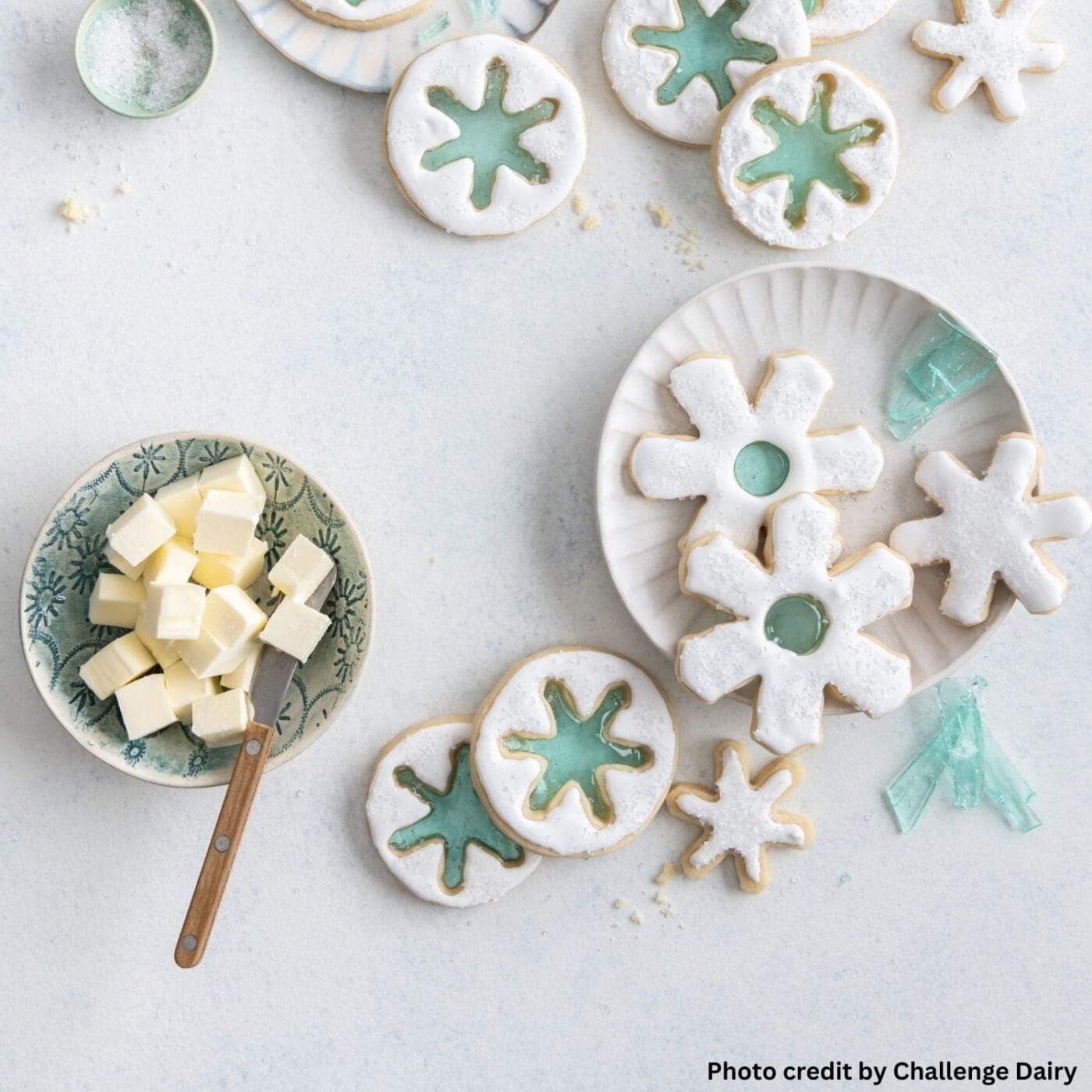 Stained Glass Cookies | Photo credit by Challenge Dairy
