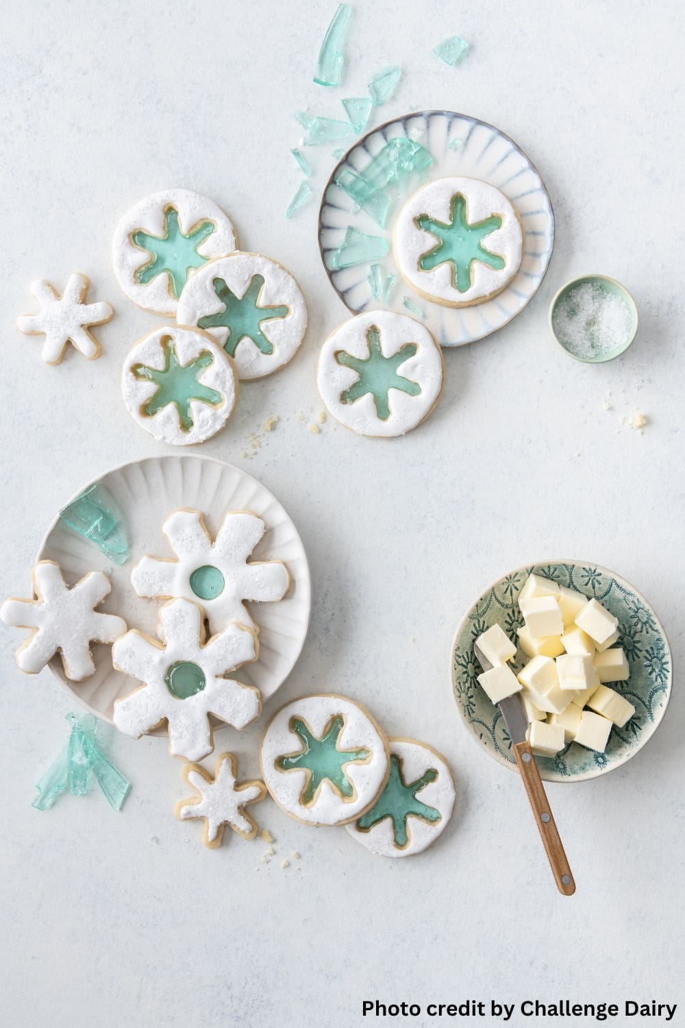 Stained Glass Cookies | Photo credit by Challenge Dairy