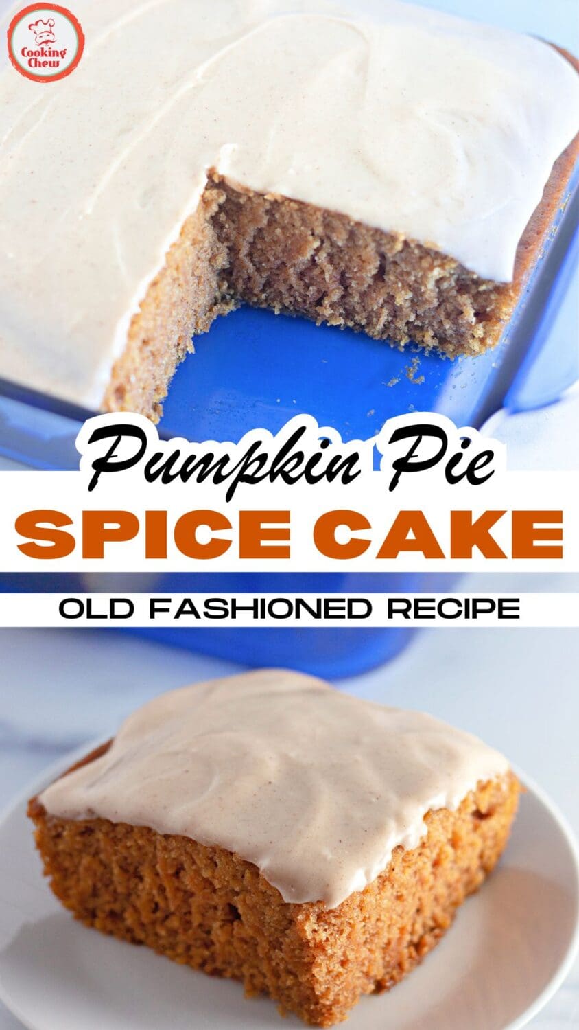 Pumpkin Crazy Cake Recipe &ndash; No eggs, no milk, no butter needed!