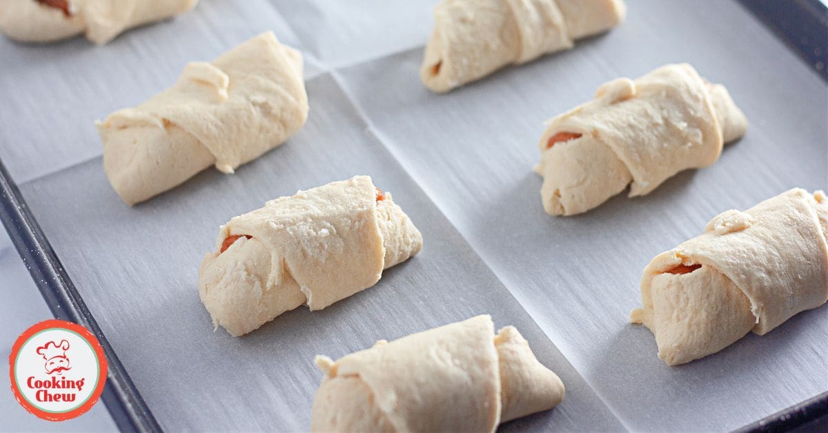 Sweet pumpkin spice crescent rolls for a simple fall dessert.