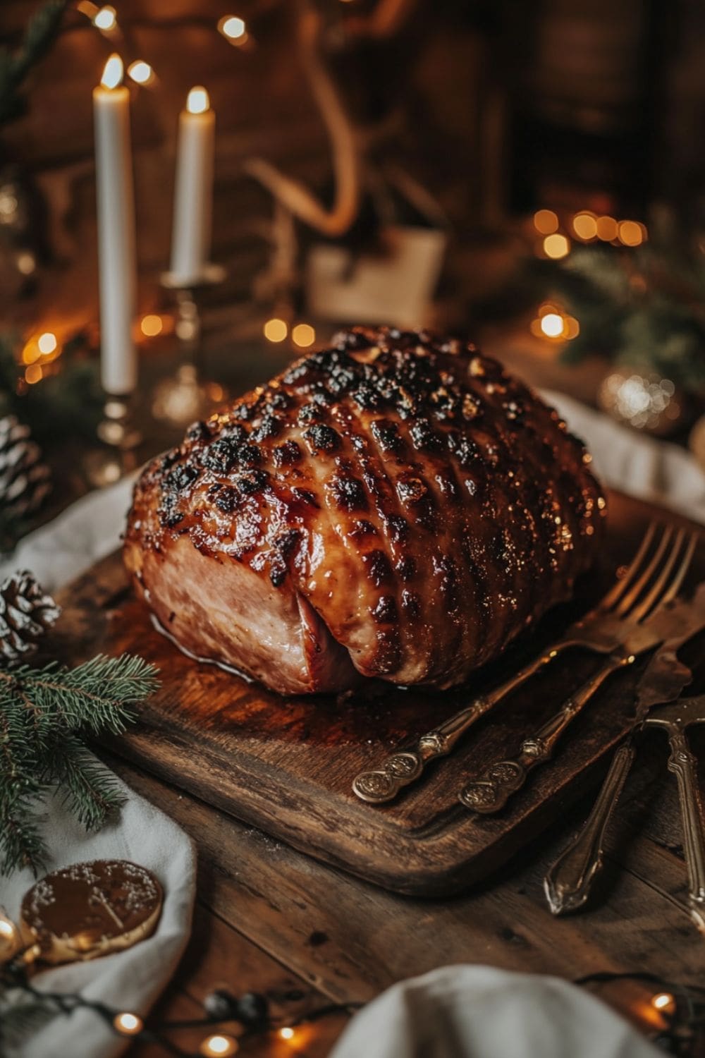 An informative guide on identifying spoiled ham using smell, texture, and color changes.