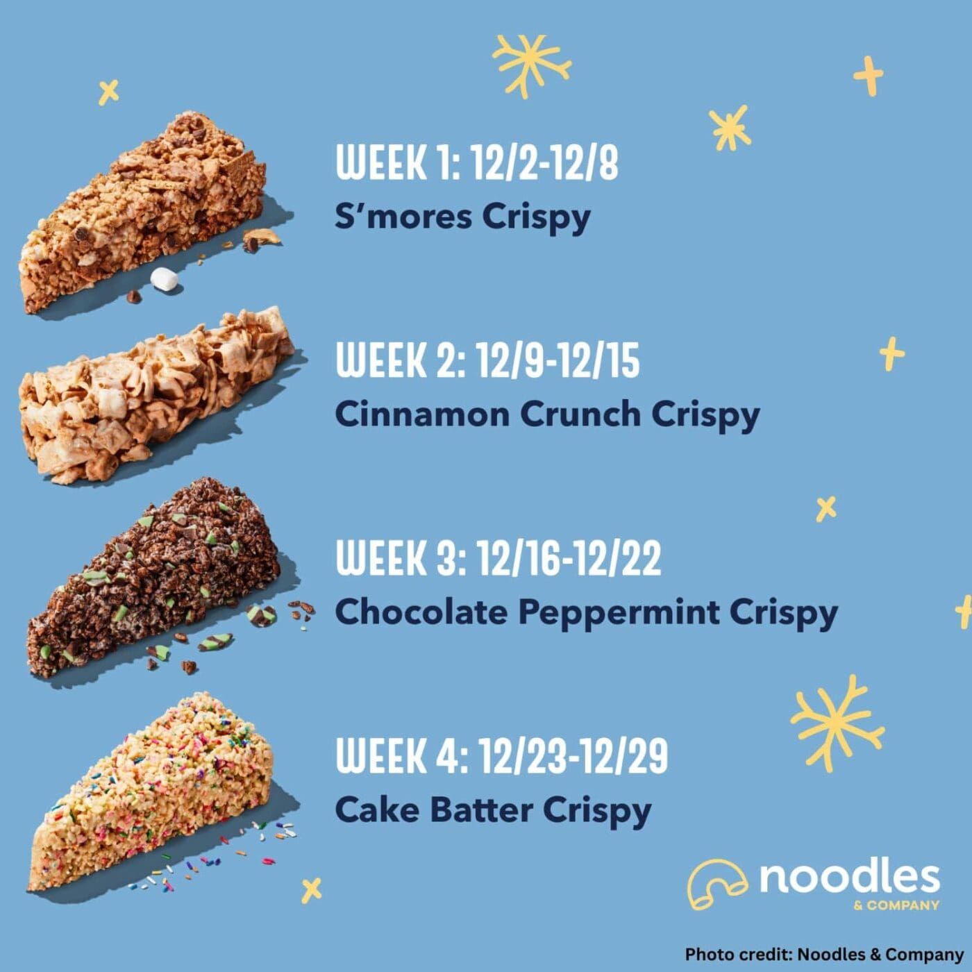 Noodles & Company Returns CrispiDays Event with New Holiday Flavors