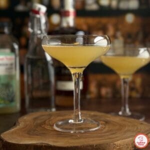 A perfectly balanced Whiskey Sour with fresh lime and bourbon, ready to sip.