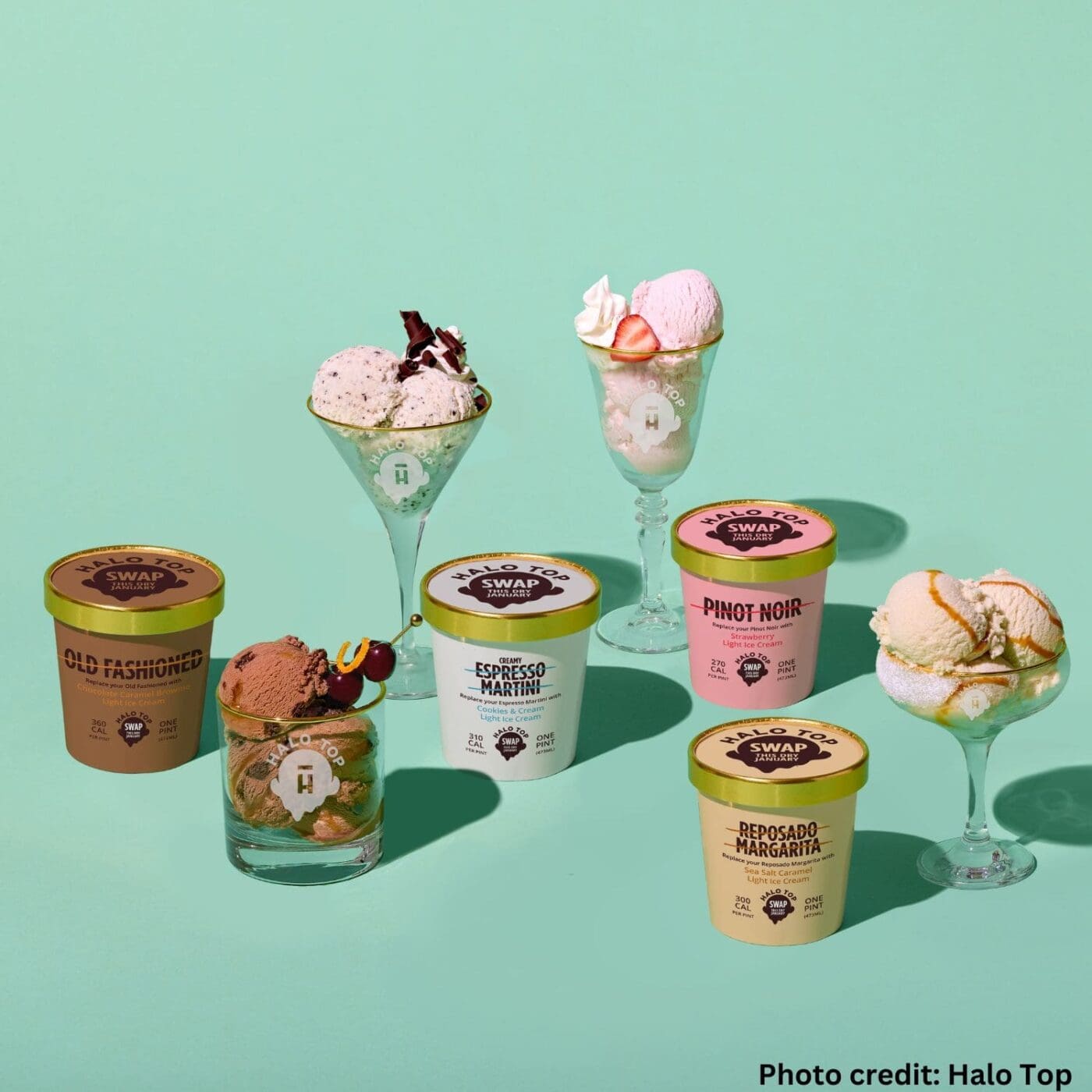 Here’s the Scoop: Halo Top’s Boozy-Inspired Ice Cream Kits Make Dry January Sweeter