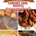 A steaming bowl of hearty comfort food, perfect for a chilly evening.