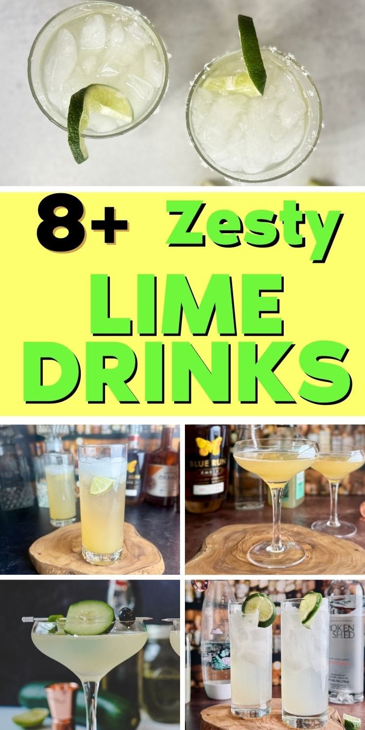 Citrus Cocktails with Fresh Lime