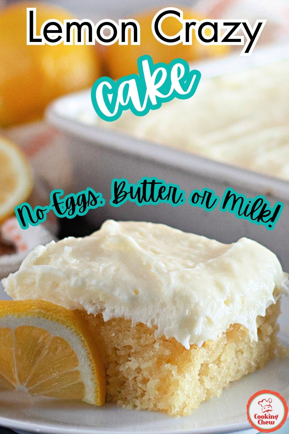 Moist & Zesty Lemon Crazy Cake &ndash; Egg & Dairy-Free