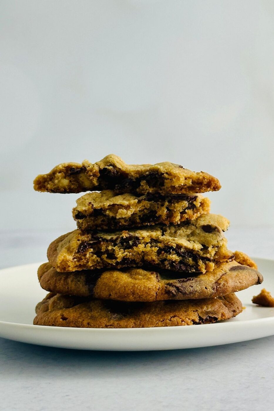 Soft and Chewy Triple Ghirardelli Chocolate Chip Cookies