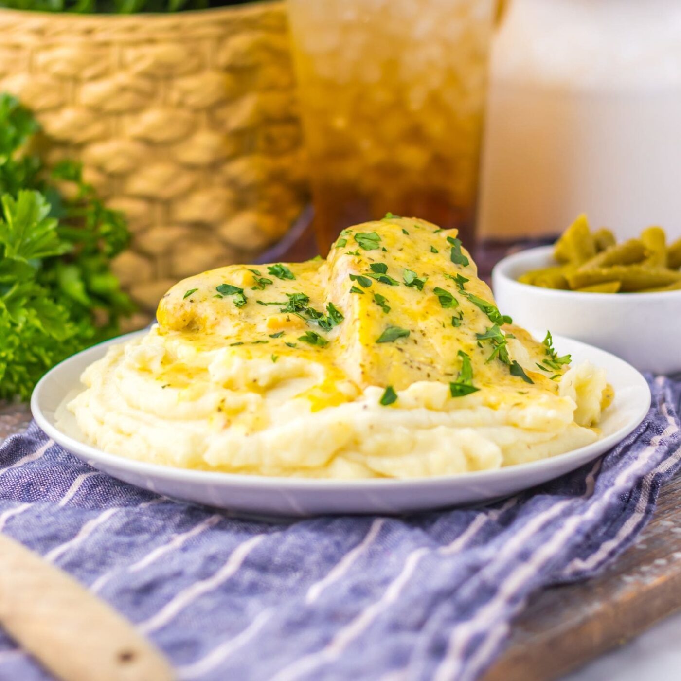 Tender, Creamy Ranch Pork Chops in the Slow Cooker