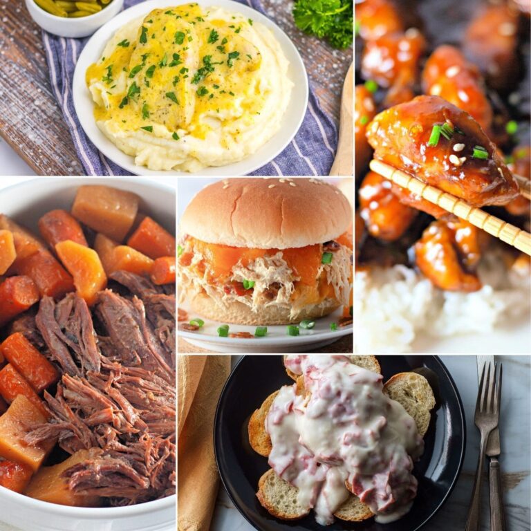 A hearty one-pot meal simmering on the stove for a cozy, easy dinner