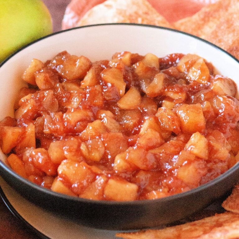 Apple Pie Dip (with Cinnamon Sugar Chips)