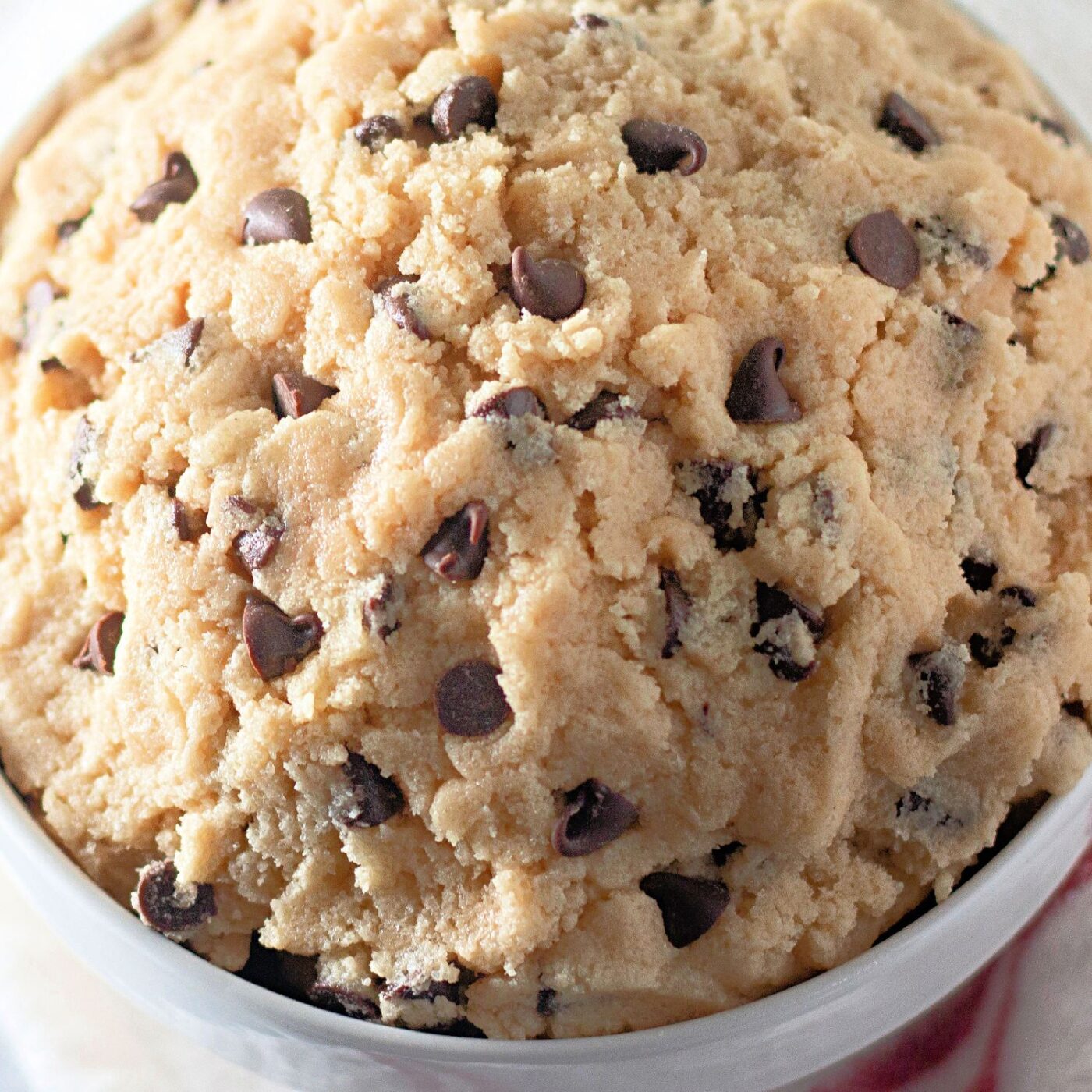 Edible Chocolate Chip Cookie Dough